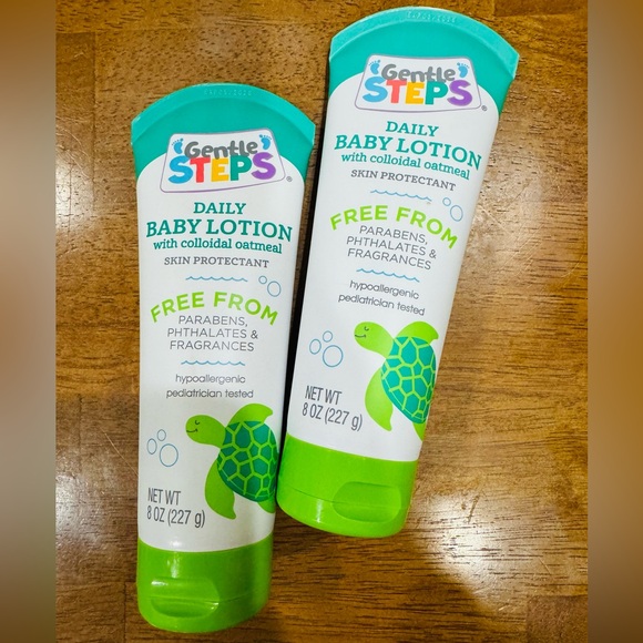 Two Gentle Steps Daily Baby Lotions with Colloidal Oatmeal (2 Pack) - Picture 8 of 10